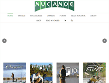 Tablet Screenshot of nucanoe.com